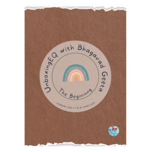 the beginning unboxingeq with the bhagavad geeta