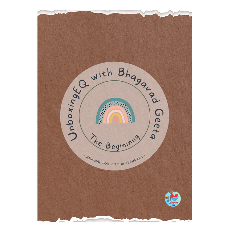 the beginning unboxingeq with the bhagavad geeta